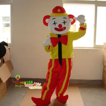 

Halloween Clown Mascot Costumes Suits Cosplay Perform Party Dress Clothing