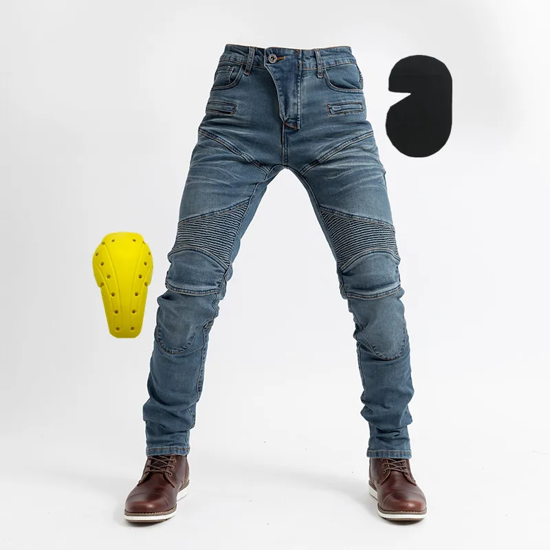 

2019 New 718pants Motorcycle Pants Men Moto Jeans Protective Gear Riding Touring Motorbike Trousers Motocross Pants Moto Pants K