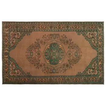 

Handmade Natural Vintage Turkish Area Rug 176x288 Cm-5'9''X9'5''