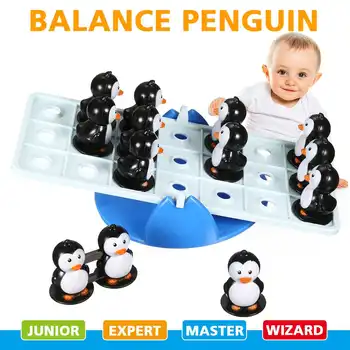 

Mini Penguin Board Game Parent-child Interactive Entertainment Table Toys Stress Reliever Kids Adult Toy Desktop Game