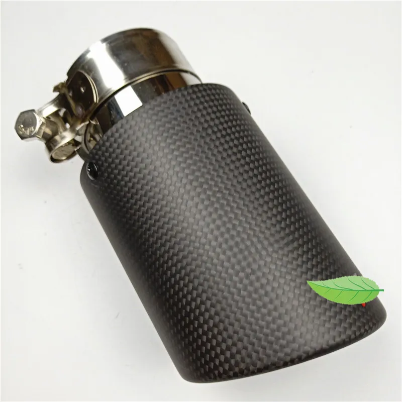 

Free Shipping Akrapovic Car Exhausts Tips Matte Carbon Cover for Colas De Escape Akaprovic with Carbon Case Shell 1PCS