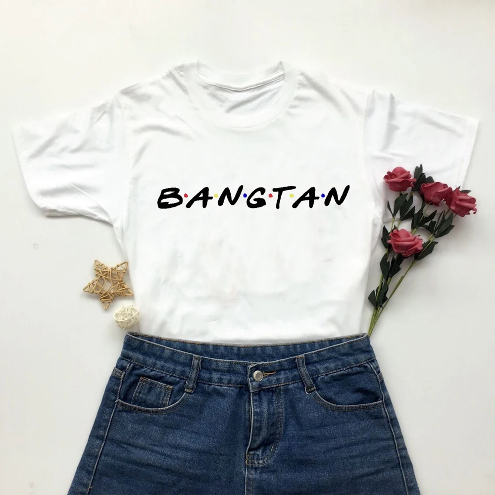 Bangtan 3 Корейская Kpop Bangtan Jungkook футболка женская мода Bangtan Boys No more Dream унисекс Merch футболки женская одежда - Цвет: Bangtan 3