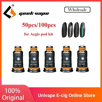 

50pcs/100pcs Original Geekvape G coil ST 0.6ohm for Geekvape Aegis Pod Kit & Ka1 Mesh Coil Electronic Cigarette Vape Coils Heads