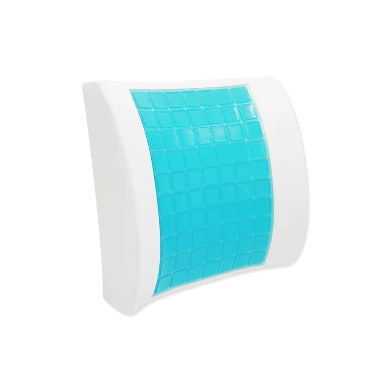 

BEYOND CLOUD Memory Foam Breathable Gel Car Back Cushion Home Office Chair Back Waist Cushion Support Lumbar Relax Spine 024