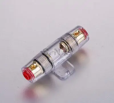 4/8 Калибр AGU Держатель предохранителя позолоченный бесплатно 4X30A AGU предохранитель автомобиля аудио часть SKFH105