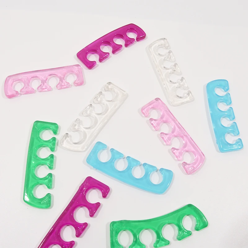2 Pcs/lot Silicone Toe/Finger Separators Gel for Pedicure Manicure