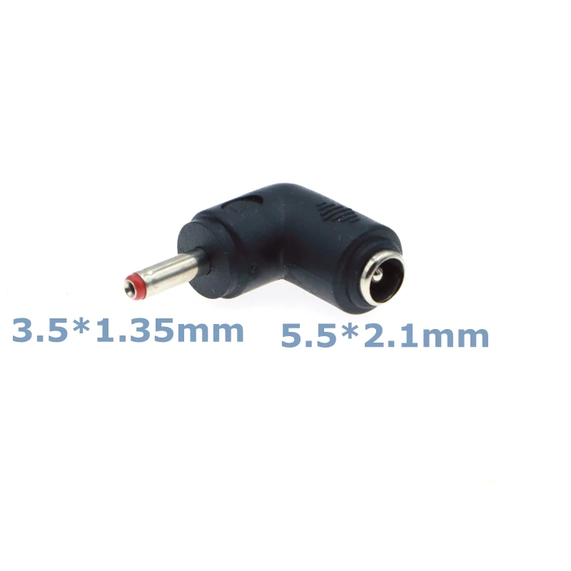 Elbow DC5.5x2.1mm Female to Multiple Male Power Adapter Sizes Description Image.This Product Can Be Found With The Tag Names 2 computer connecting cable, 55x25 55x21 adapter, Adapter 55x17 55x25, Adapter power cable pc elbow