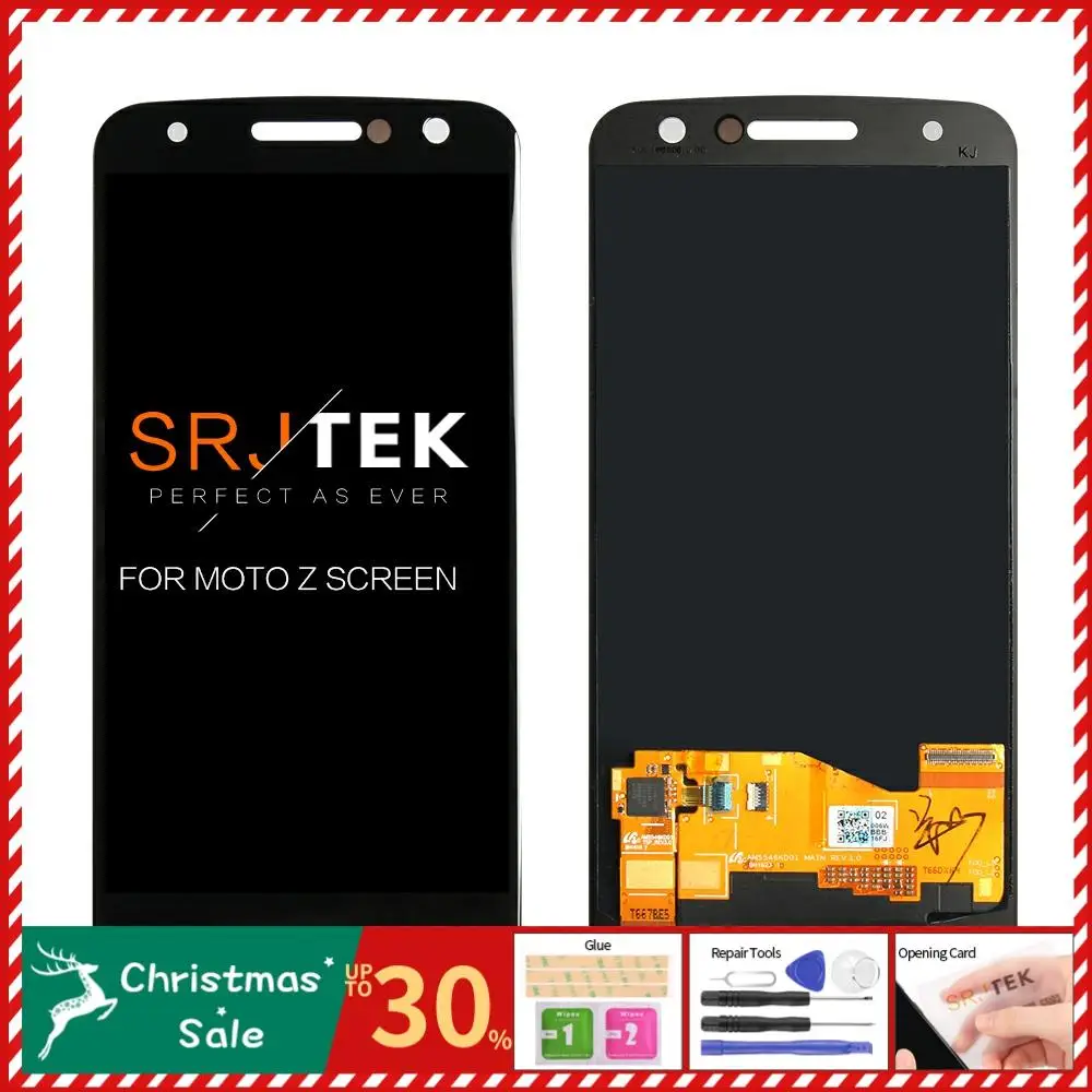 5,5 ''2560x1440 ЖК для Motorola MOTO Z дисплей сенсорный экран для Moto Z дисплей XT1650 XT1650-03 дигитайзер Запасные части