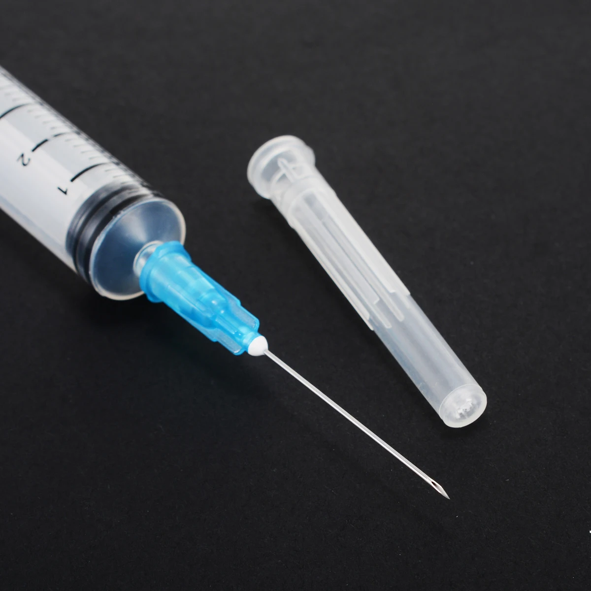 10pcs Transparent 5ml Plastic Sterile Syringes With Sharp End Tip Needle and Storage Caps For Industrial Glue Tools
