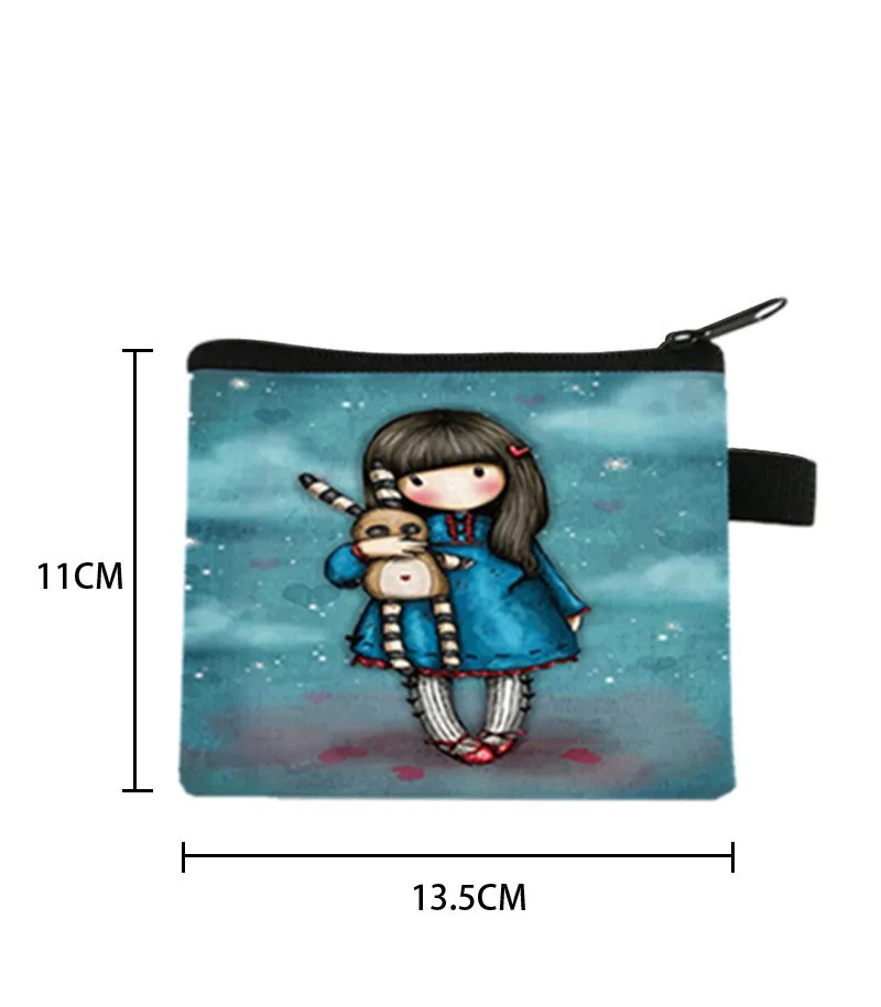 Game Wallet Student Boys And Girls Short Wallet Card Bag Pocket Change Purse Cute Coin Purse Clear Purse Small Pouch coin Bolsa