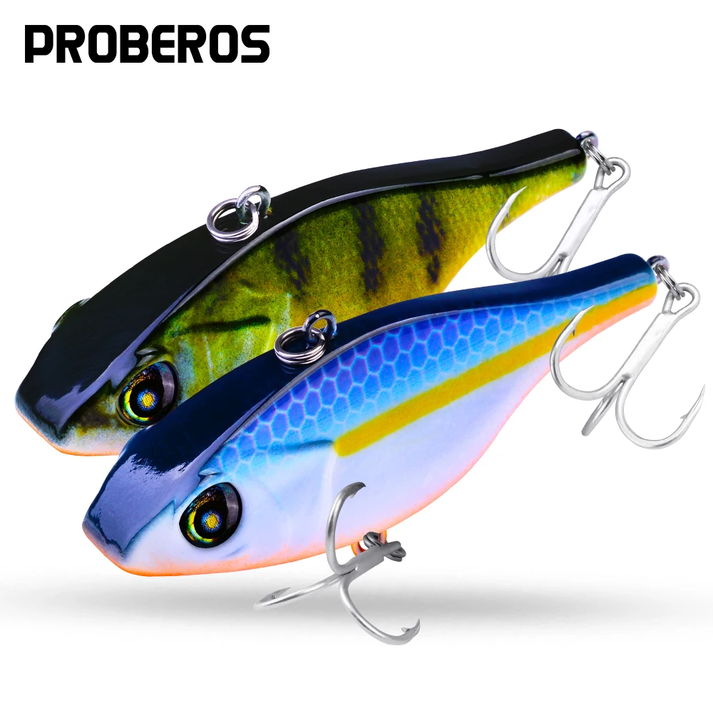 1PC PROBEROS Fishing LureS 7.8cm 3"/20.8g 0.7oz with 6 Hooks Sinking