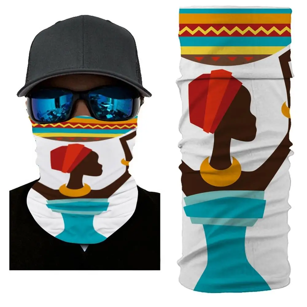

Woman Micro Fiber Polyester Men Seamless Bandana Ultraviolet-proof Dustproof Cooling Face Head Wrap Cover Dustproof Bandana