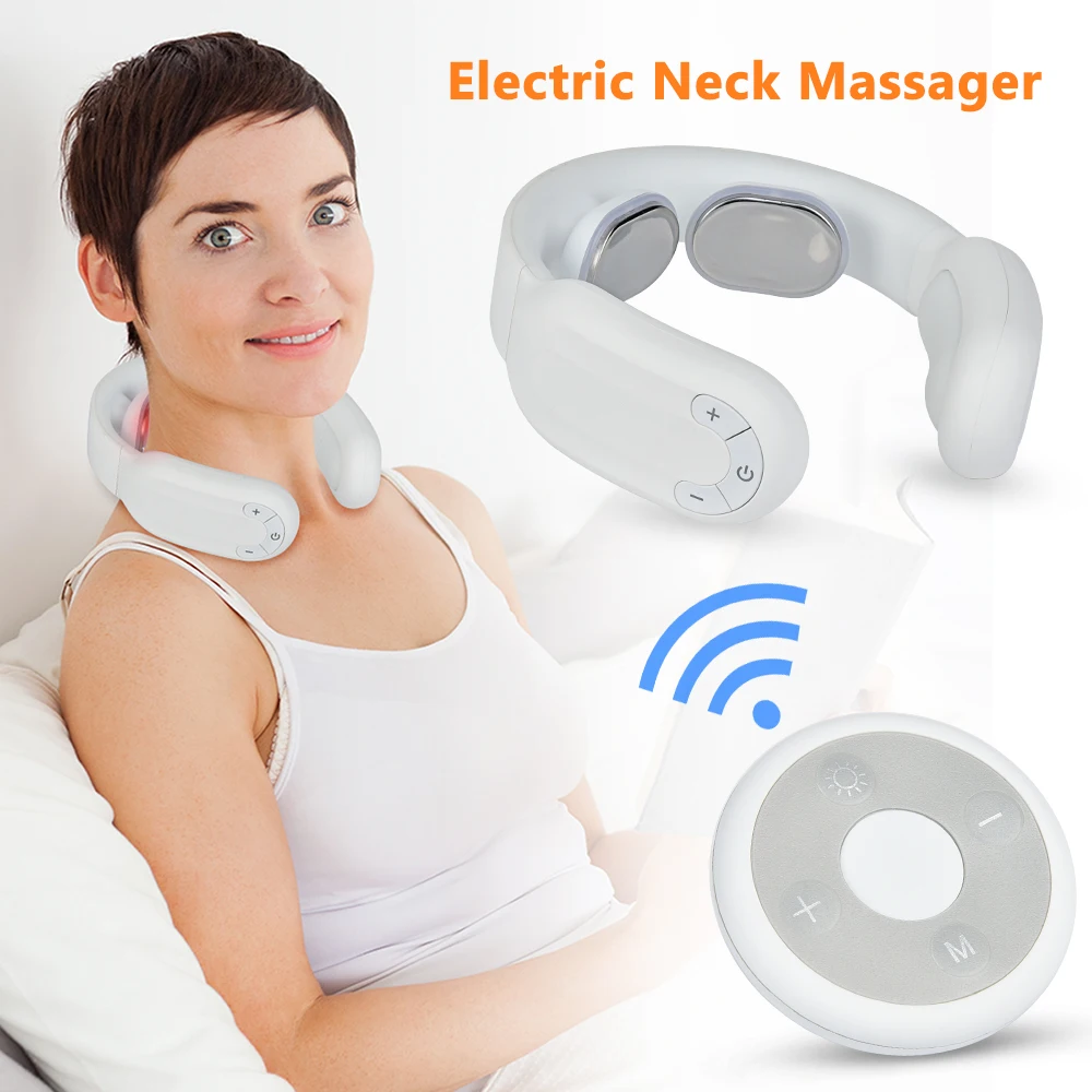 RelaxUltima Electric TENS Pulse Technology Portable Neck Massager - Pick  Your Plum