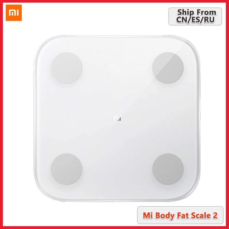 

Original Xiaomi Body Fat Scale 2 Bluetooth 5.0 Balance Test 13 Health Data Monitor LED Display Precision BMI Scale Mifit APP