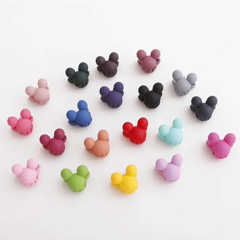 Детские аксессуары для волос в Корейском стиле; детские заколки с изображением Микки Мауса; маленький головной убор для девочек