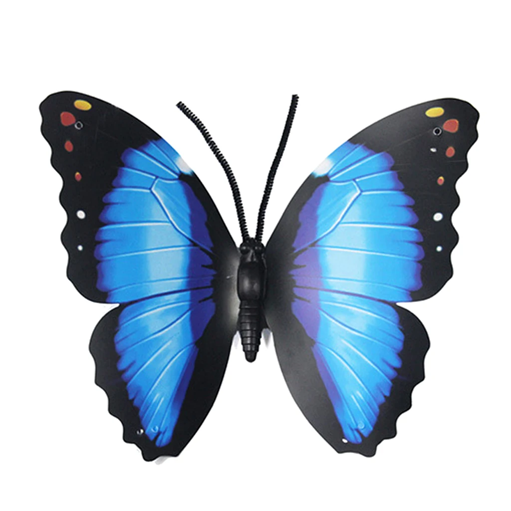 

Simulation Artificial Butterfly Decorations Garden Yard Lawn Patio Outdoor Art Ornaments Random Color