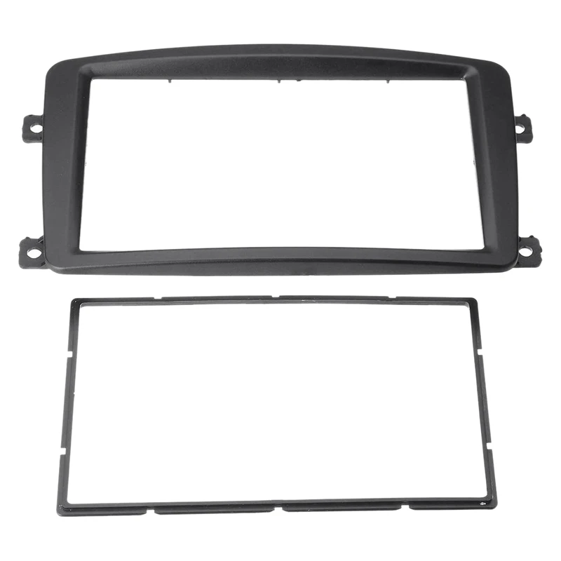2Din стерео радио фасции Панель рамка CD DVD панель аудио для Mercedes BENZ C CLASS W203 2002