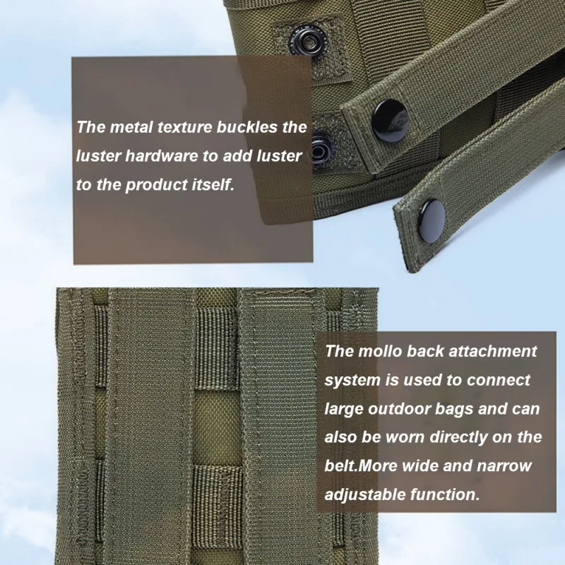1PC Tactical Molle Utility City Jogging Bag Waist Accessories Phone Belt Pouch Case Tactical Belt Pouch Bag Outdoor