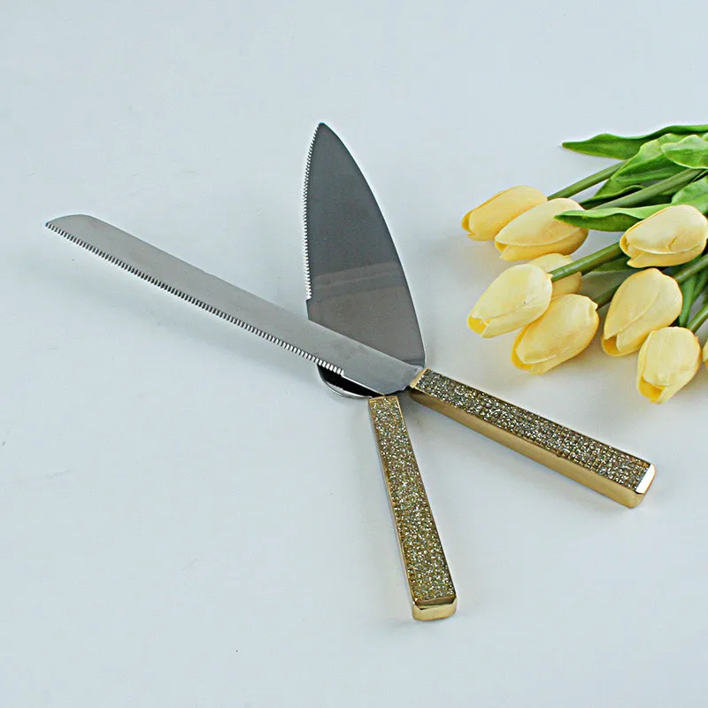 Сырная лопатка из нержавеющей стали набор ножей треугольный зубчатый торт