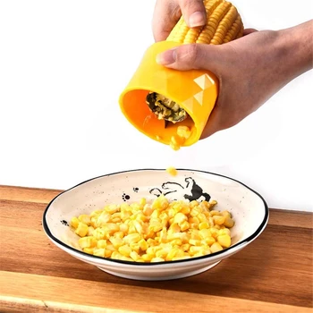 

200 Pcs Corn Stripper Shucker Corn Kernel Remover Niblet Separator Stripping Tool Vegetable Sheller Kitchen Gadgets Wholesale