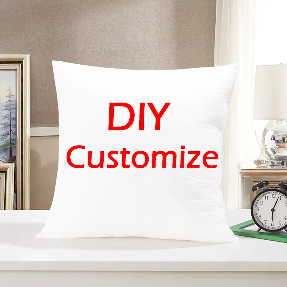 

HX DIY Pillow Case 3D Print Cushion Cover Cartoon Anime Animal Singer Celebrity Printed Pillow Cover Birthday Gifts