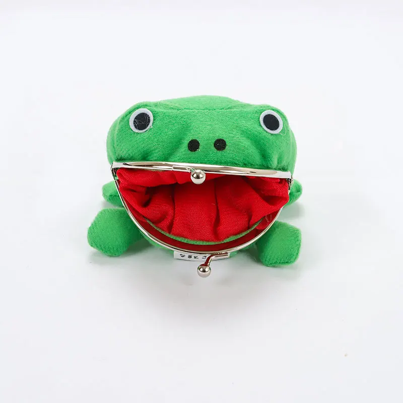 womens halloween costumes 1PCS Anime Cartoon Frog Coin Purses Manga Flannel Wallet Pouch Cheap Cute Purse Coin Holder Kids Gift Party Cosplay Props sexy nun costume