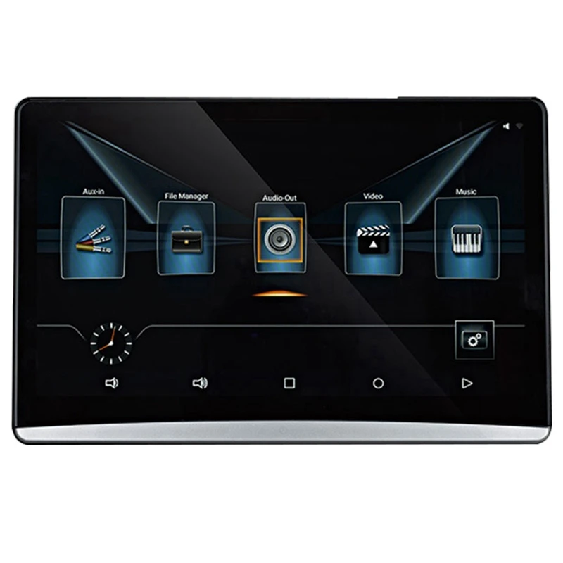 12,5 дюймов HD 1080P Android 7,1 wifi 3g/4G HDMI Автомобильный подголовник заднего сиденья мониторы