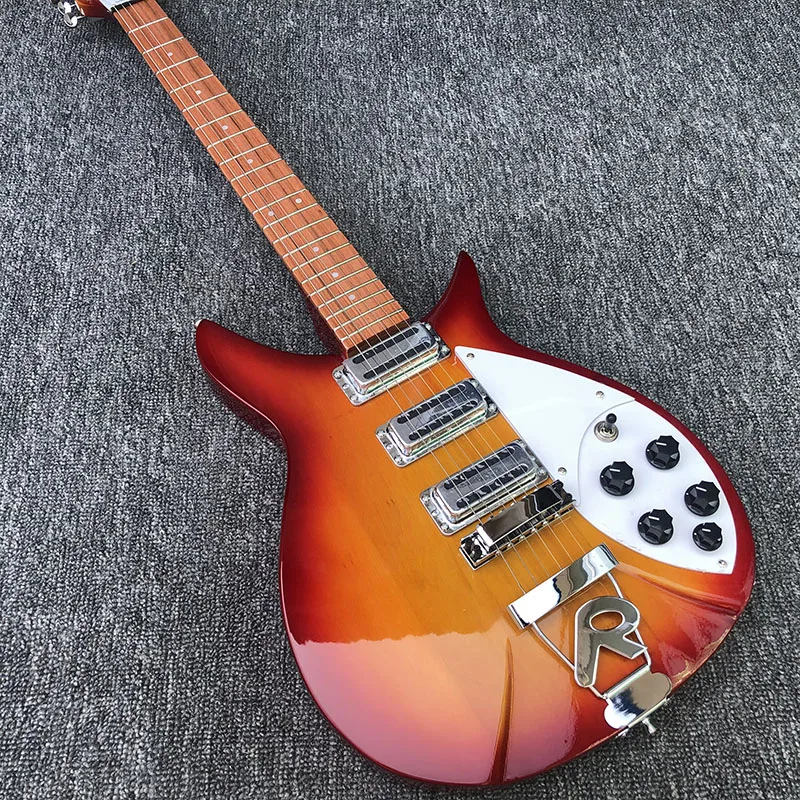 

High quality electric guitar,Full size, Ricken 325 electric guitar,3 ts color, can be customized , free shipping