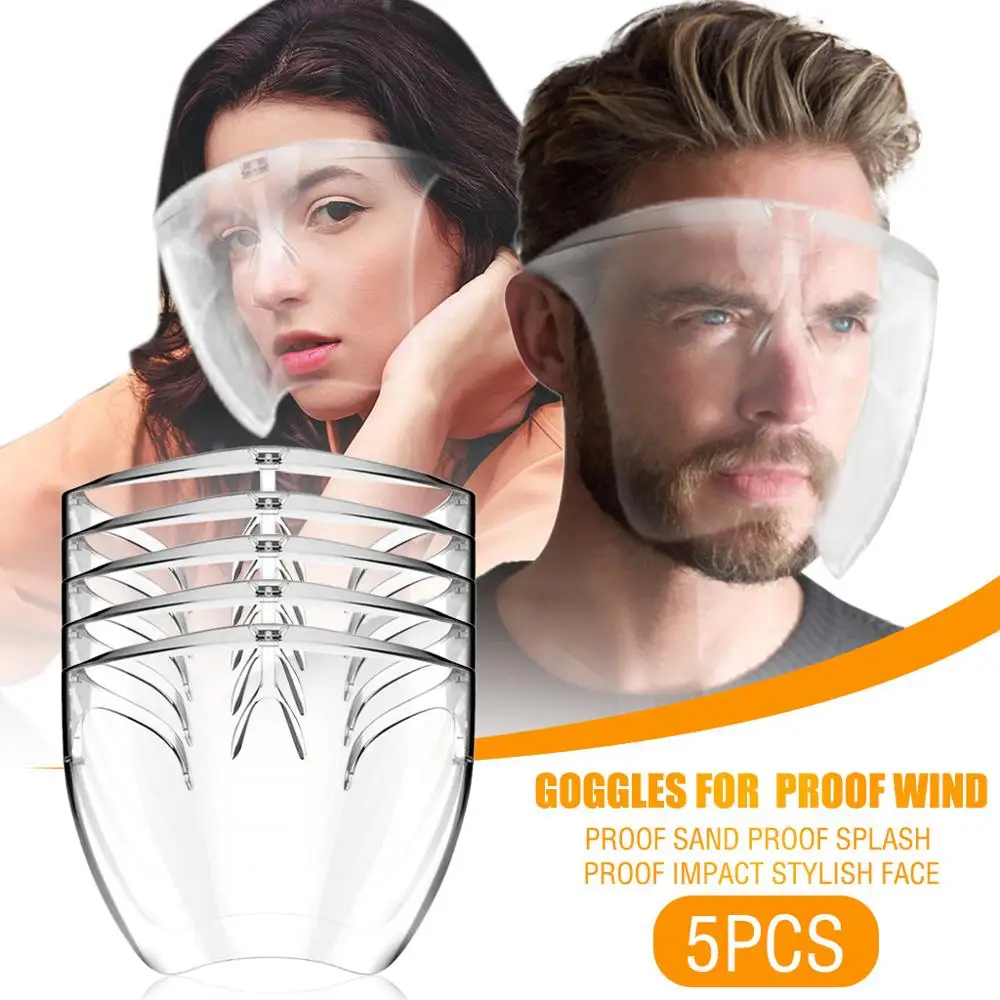 Gafas para nadar transparentes, protección facial duradera, máscara de seguridad, gafas para motocicletas MTB