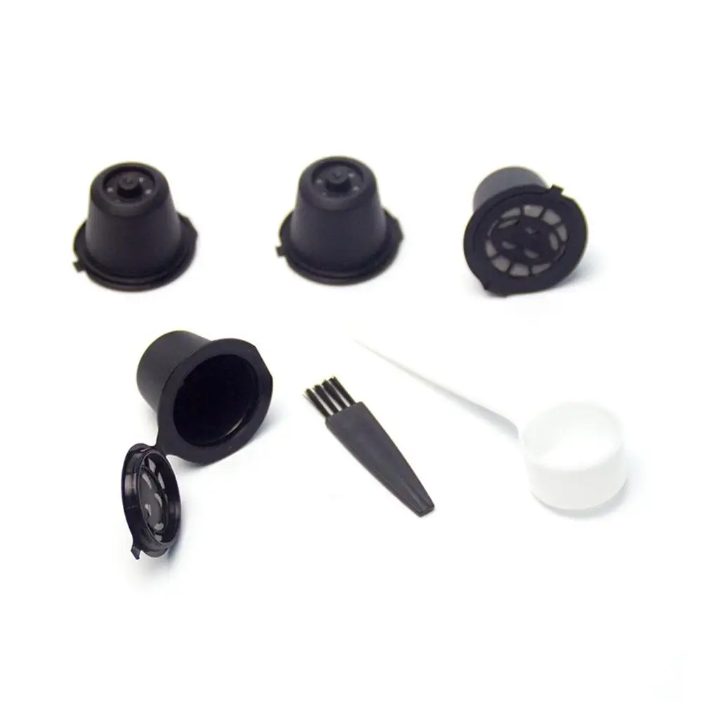 Black Кофейные чайные фильтры для кофейных таблеток dolcegusto кафе для повторного использования кофе фильтр для кофе аксессуары для кофе кухня фильтр дропшиппинг - Цвет: Black