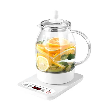 

220V 1L 800w Automatic Electric kettle Tea maker Medicated pot Teapot Insulation 12hour appointment High borosilicate glass
