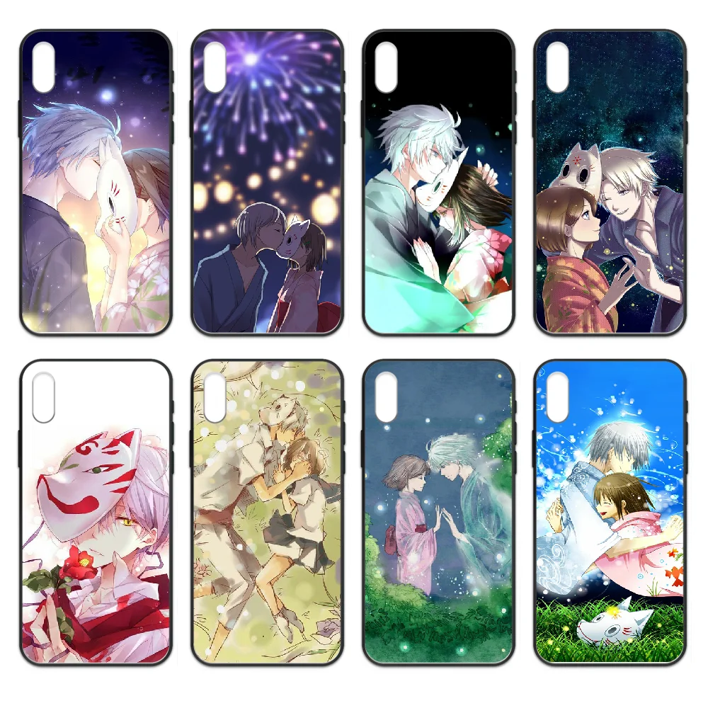 Hotarubi no mori e чехол для телефона Корпус iphone 4 4s 5 5S SE 5C 6 6S 7 8 plus X XS XR 11 PRO MAX 2020 black hoesjes