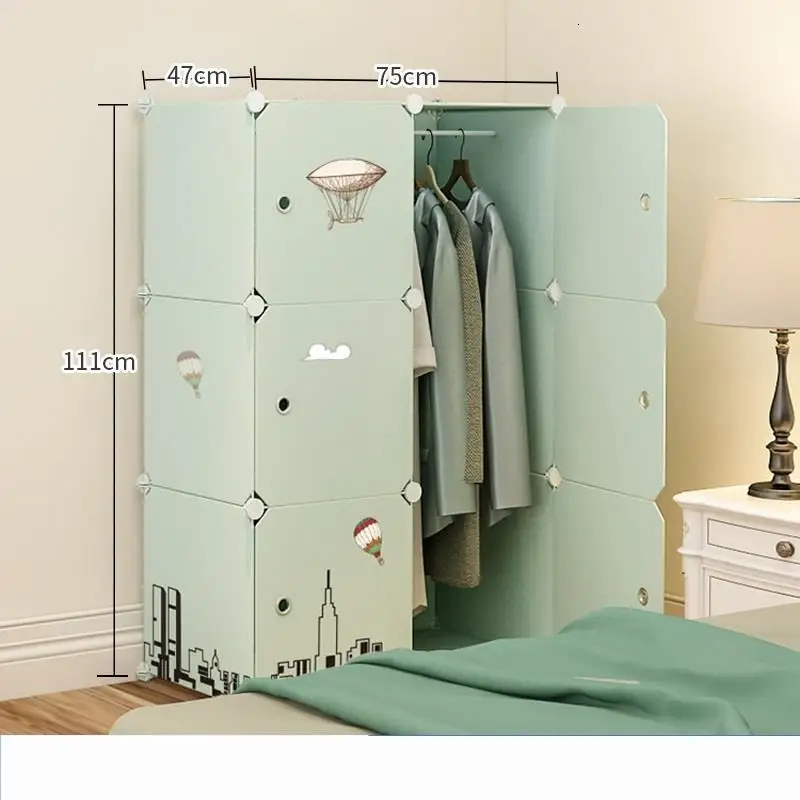 Number 2 Armario Tela Kleiderschrank, комод для спальни Garderobe Moveis Mueble De Dormitorio Guarda Roupa, мебель для спальни, шкаф - Цвет: Number 2