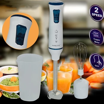 

3-in-One Beater Dynamoelectric Egg Beater Cake Multi-Functional Small Household Baby Food Supplement Handheld Stick Cooking Blen