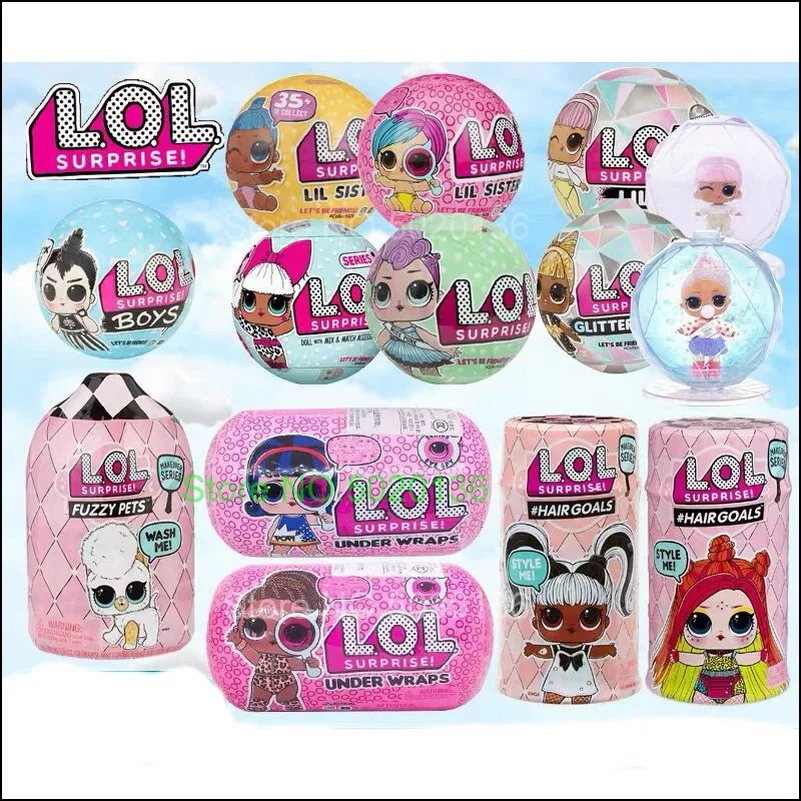 Лидер продаж куклы-сюрпризы LOLS игрушки для домашних животных яйцо девочки