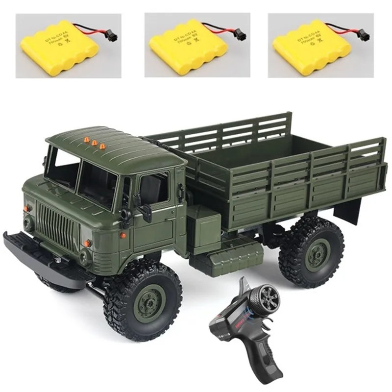35CM 3KG Loading Rmote Control Truck Transport Vehicles 2.4G 4WD Simulation Millitary Truck  Engineering Car Vehicles Boy Gifts 6