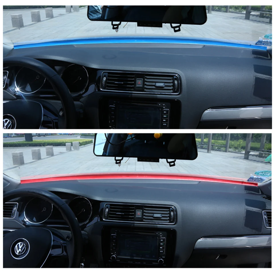 1,6 м Автомобильная приборная панель края зазор звуковое уплотнение полоса для Volkswagen Tiguan Touareg Scirocco VW Polo sedan Golf mk3 mk4 7 5 6 Touran T5