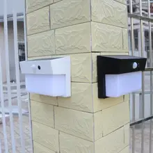 If Sheng Солнечный свет стиль человека реагирующая на движение светодиодный свет Открытый водонепроницаемый сад лампа для ландшафтного освещения настенный светильник