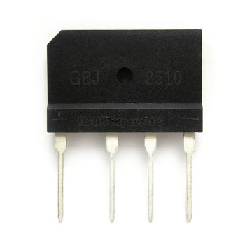 

1pcs/lot 25A 1000V diode bridge rectifier gbj2510 ZIP In Stock