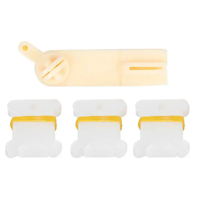 Embroidery Floss Set Stitch Plastic Bobbin Manual Winding Machine Tool | Дом и сад