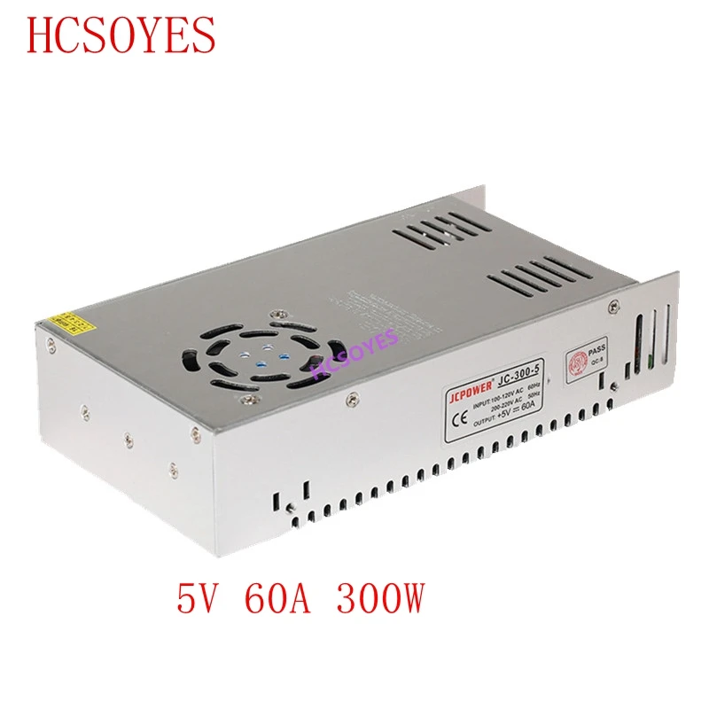 DC 5V 2A/3A/4A/5A/6A/8A/10A/12A/20A/30A/40A/60A переключатель светодиодный Питание трансформаторы
