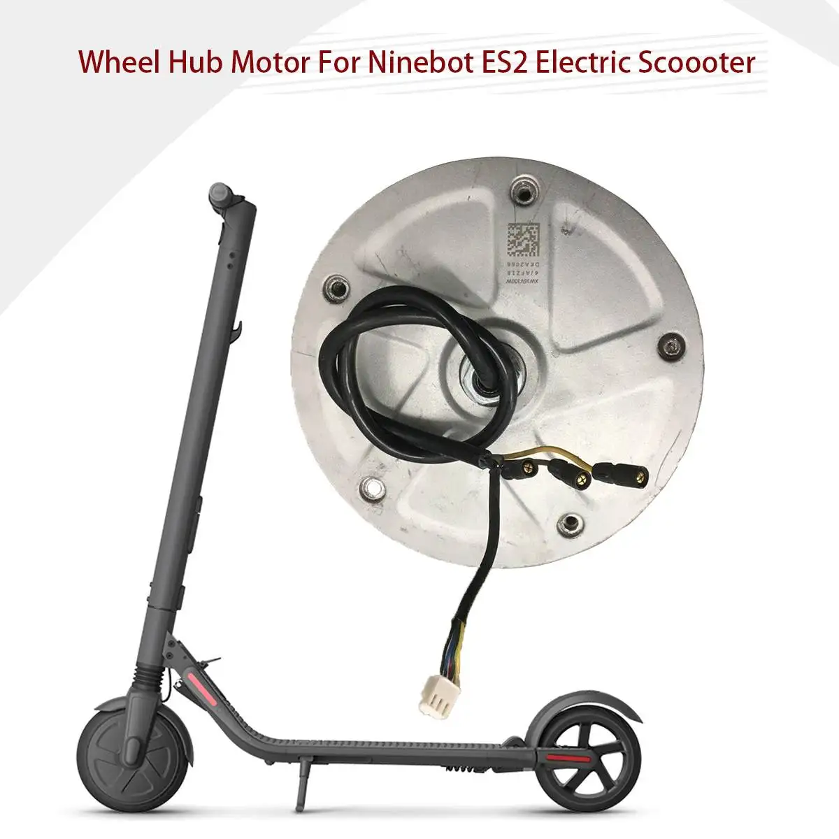 Колесо, Мотор Ступицы аксессуары для Ninebot ES2 ES4 складной умный электрический KickScooter легкий Ховерборд части двигателя
