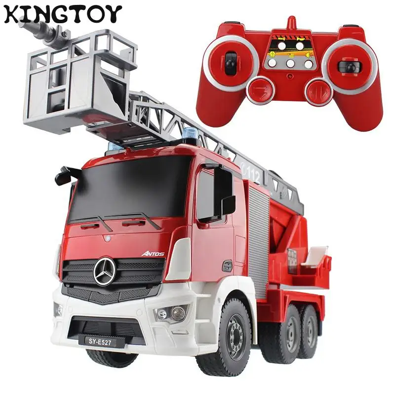 

Rc Crane Large Cement Mixer Fire Truck Garbage Remote Control Crane Big Electric Fire Truck Spray Fire Vehicle Model Rc Truck
