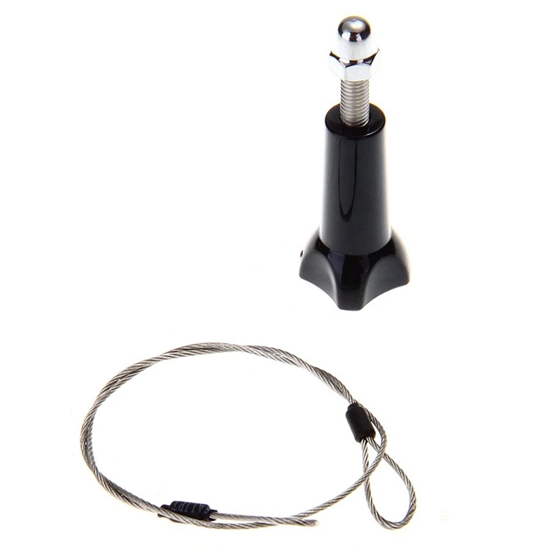 30 см Цифровой Камера Серебро Нержавеющая Стальная стропа троса для экшн камеры