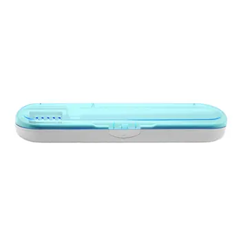 

2 In1 UV Disinfection Toothbrush Box Toothbrush Head Sterilizer Portable Toothbrush Case Power By Battery For Household Travel