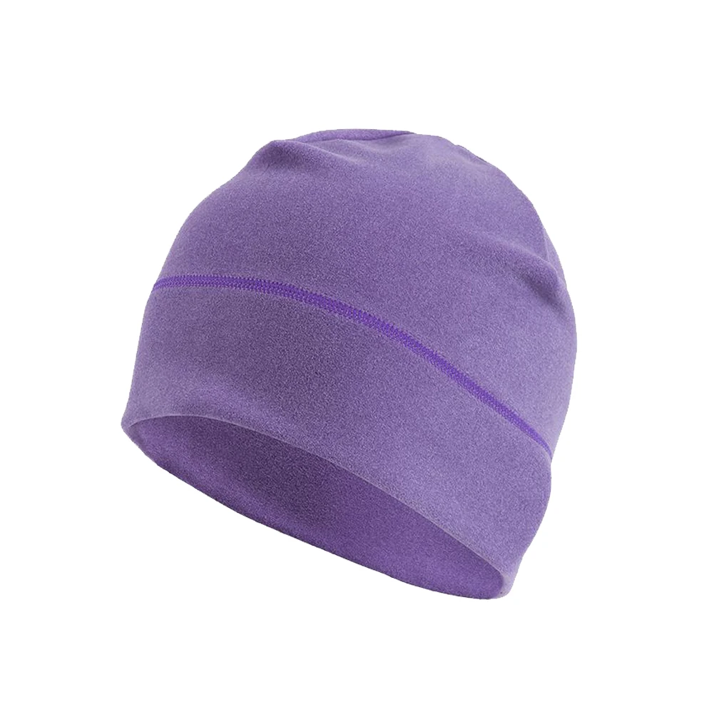 Для женщин и мужчин, для спорта на открытом воздухе, термальная велосипедная шапка, поглощающая пот, теплая, эластичная, для пеших прогулок, зимняя, одноцветная, для бега, ветрозащитная