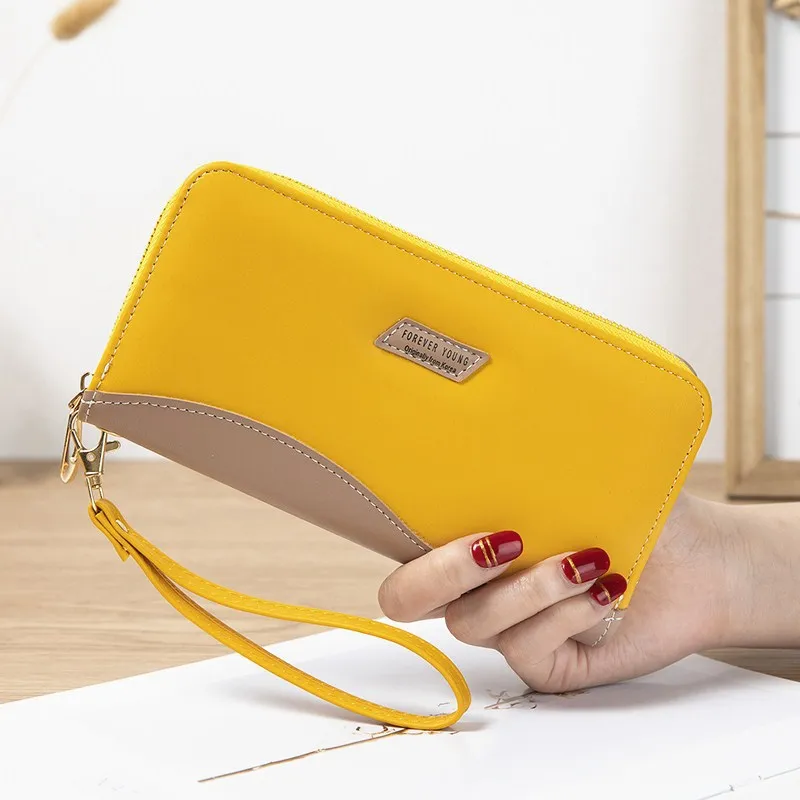 mustard yellow wallets