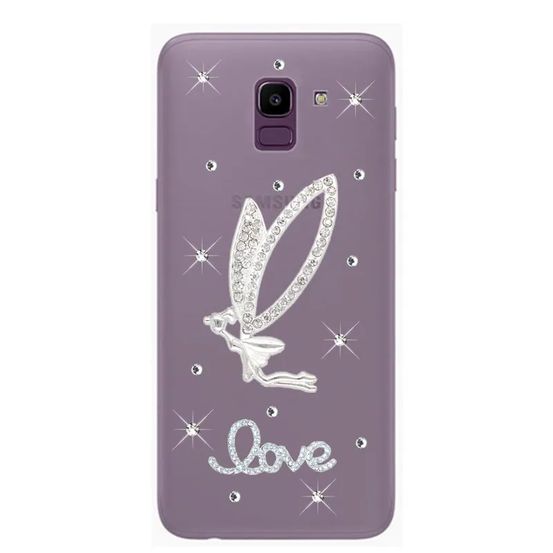 С алмазами чехол для телефона samsung Galaxy A80 A70 A50 A30 A20 A10 J7 Neo J5 2017 J4 J6 J8 J2 Pro 2018 с сияющими
