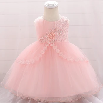 

Flower Girl Baby Clothes Birthday Baptism Baby Girl Dress Princess Kids Dress for Girls Children Party Girl Dresses L1903XZ