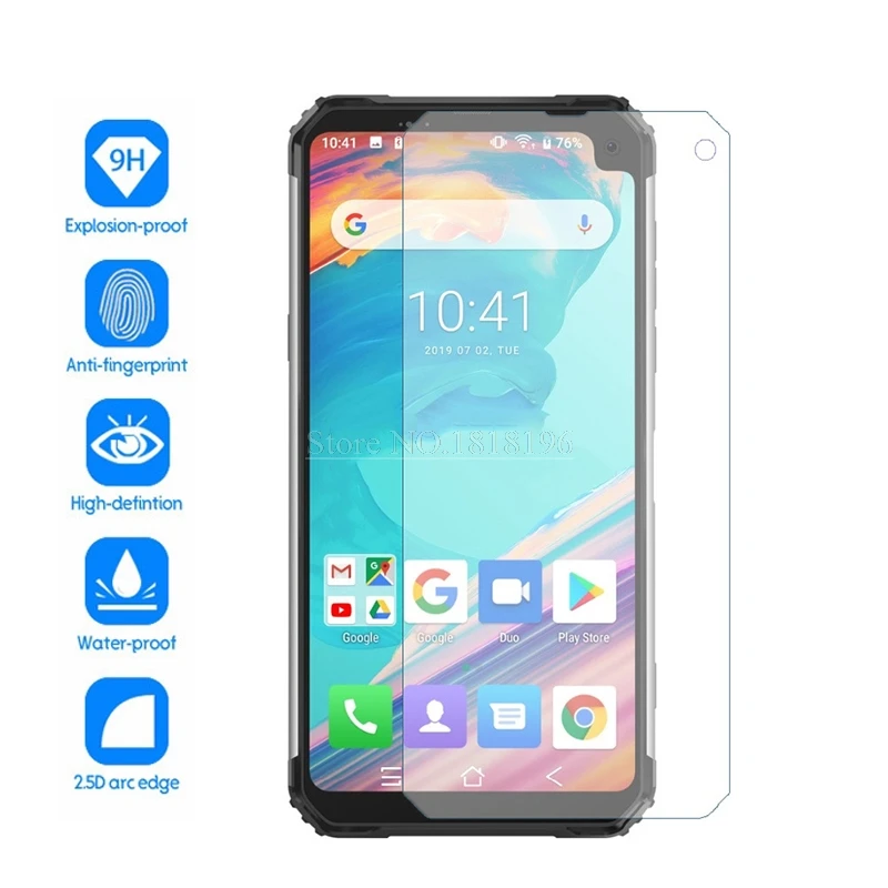 Защитное стекло Blackview BV6100 IP68 взрывозащищенное закаленное для Pro защитная пленка